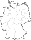 Karte Riegelsberg, Saar